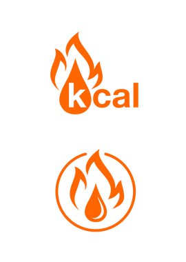 kcal işareti - kilokalori simgesi