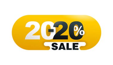 2020% indirim - sınırlı zaman özel afişi