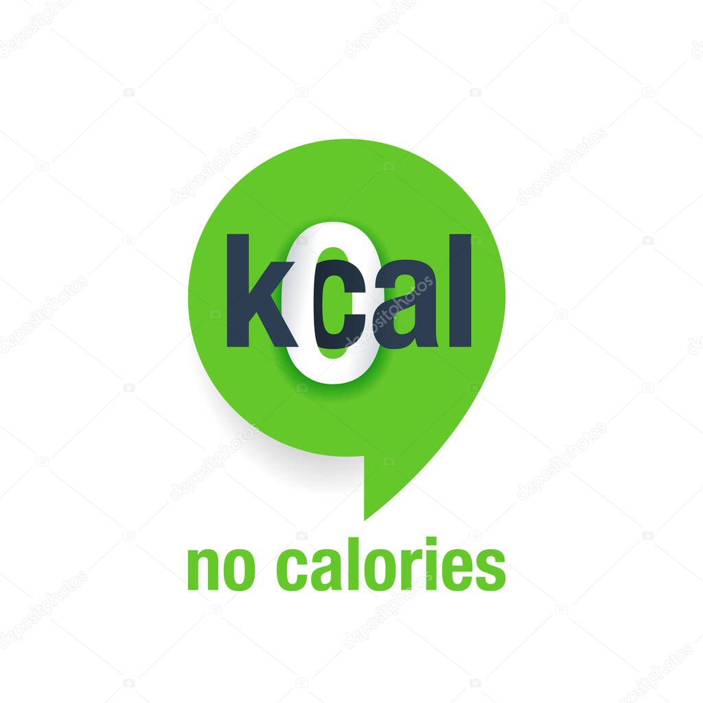 zero calories icon