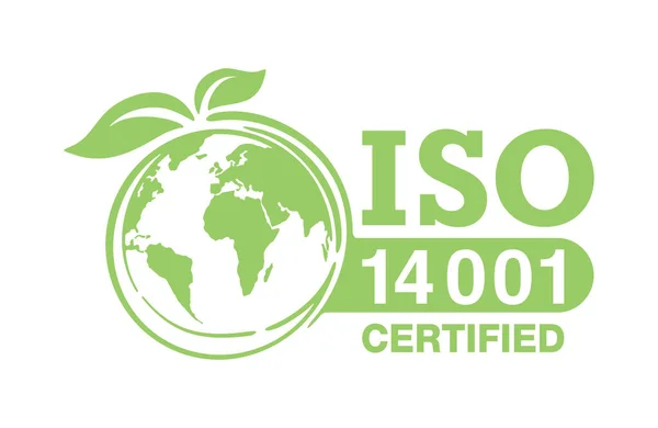 ISO 14001 çevre yönetim sistemi — Stok Vektör