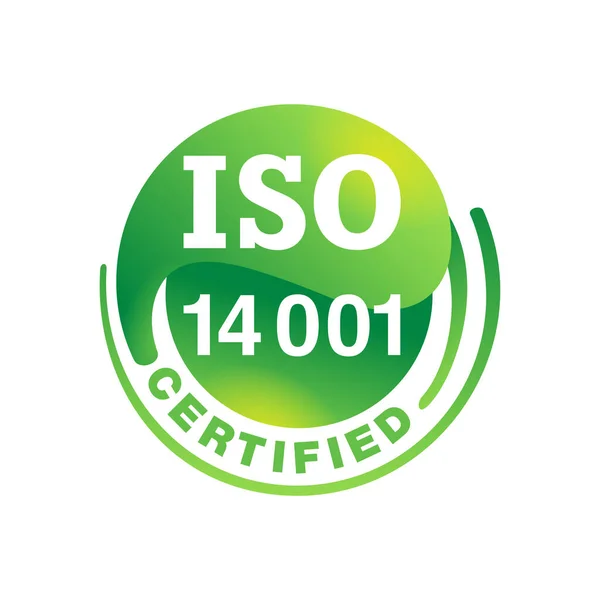 ISO 14001 - miljöledningssystem — Stock vektor