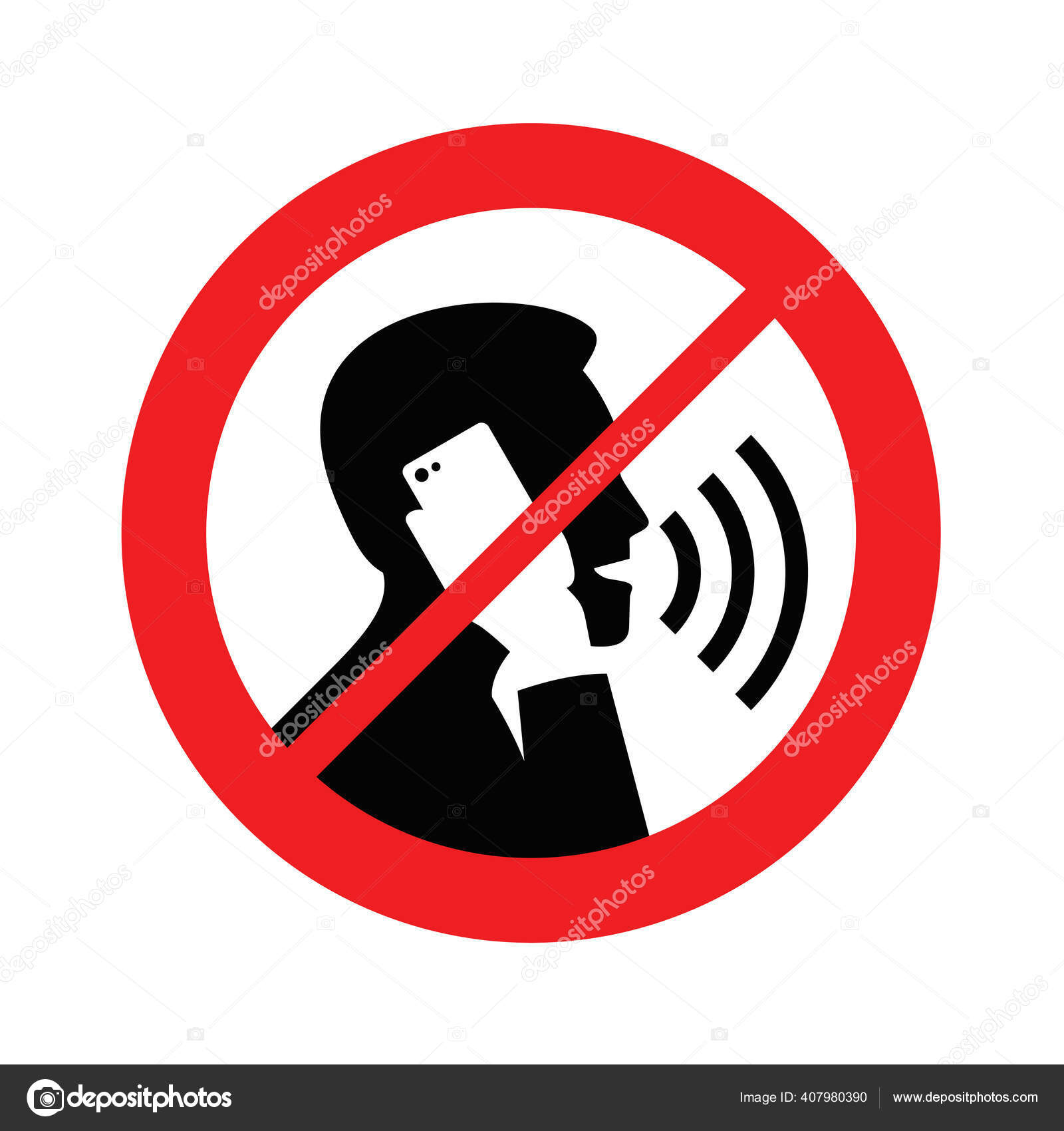 携帯電話で話してください ストックベクター ロイヤリティフリー携帯電話で話してください イラスト Depositphotos