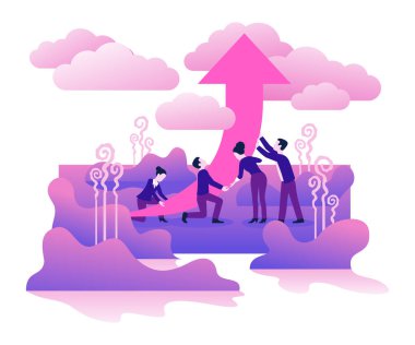 İşçi grubu (çalışma takımı) grafik okunu tutuyor