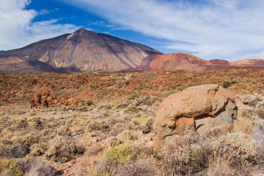 Volkan Pico del Teide, Ulusal Park, Tenerife Kanarya Adaları, İspanya