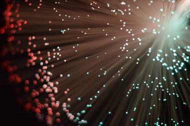 Bulanık ışık, optik fiber, arkaplan