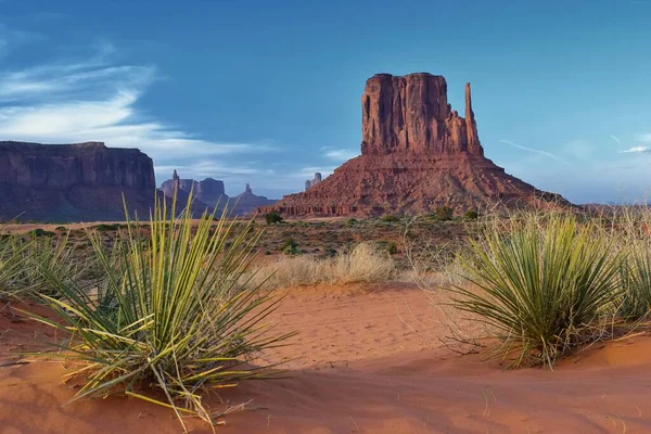 Nascer Sol Monument Valley Paisagem Deserto Eua — Fotografia de Stock