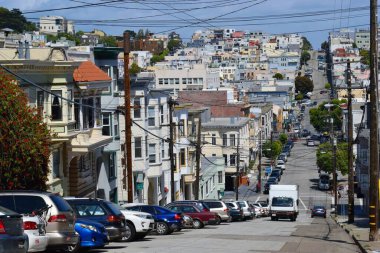 ABD California, San Francisco 6.5. San Francisco 'nun 2017 Sokakları