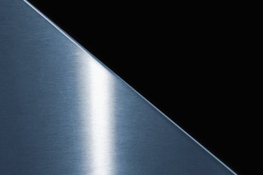 Soyut gümüş siyah metalik arkaplan