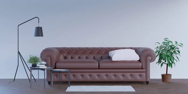 Ένας Καναπές Γνωστός Και Καναπές Futon Settee Είναι Ένα Έπιπλο — Φωτογραφία Αρχείου