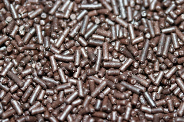 pattern or texture of sugar sprinkle chocolate for decorating cakes.