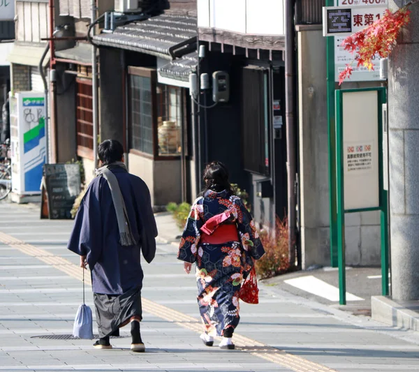 Kiyomizu Higashiyama Kyoto Japan November 2017 Hinter Japanischen Männern Und — Stockfoto