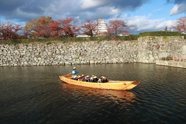 Himeji Hyogo Kansai Japón Noviembre 2017 Recorrido Bote Remos Para —  Fotos de Stock
