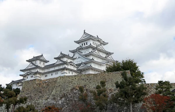 Himeji Hyogo Kansai Japan November 2017 Weiße Burg Himeji Auf — Stockfoto