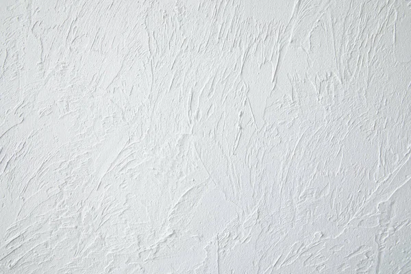 Abstract Texture Rough Plaster White Wall Background — Stock Photo, Image