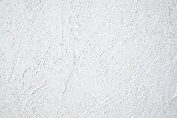 Texture Abstraite Plâtre Rugueux Fond Mural Blanc — Photo