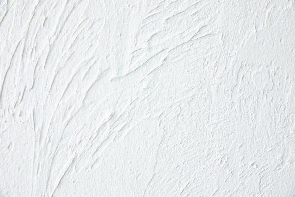 Abstract Texture Rough Plaster White Wall Background — Stock Photo, Image