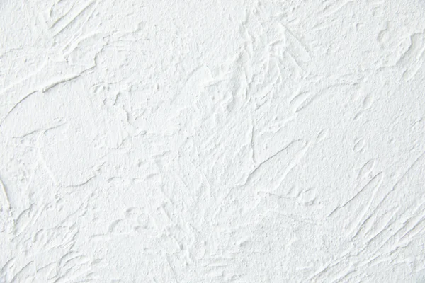 Abstract Texture Rough Plaster White Wall Background — Stock Photo, Image