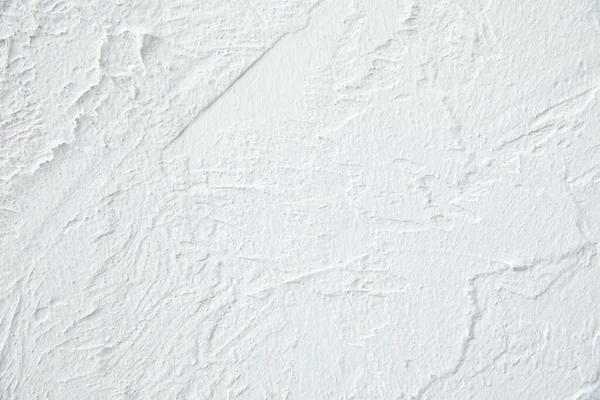 Abstract Texture Rough Plaster White Wall Background — Stock Photo, Image