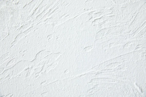 Abstract Texture Rough Plaster White Wall Background — Stock Photo, Image