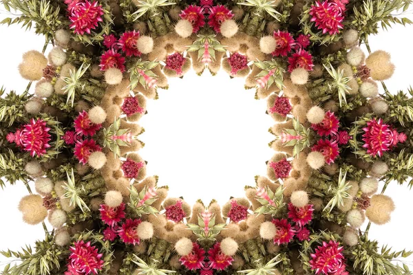 Abstrato Belo Padrão Floral Colorido Sem Costura Flores Folhas — Fotografia de Stock