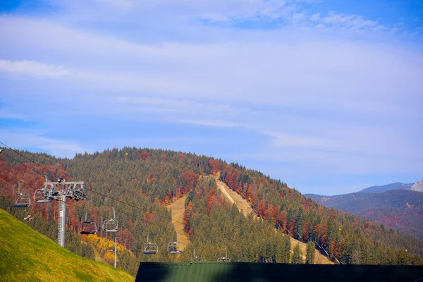 Красивий Краєвид Гір Європейський Відпочинок Гірському Літньому Ландшафті — стокове фото