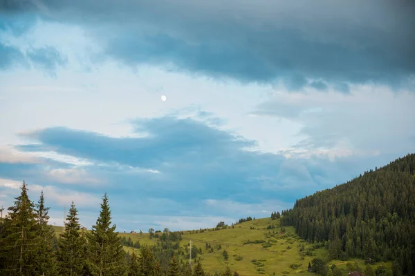 Belas Montanhas Vista Tempo Férias Europeu Montanhas Paisagem Verão — Fotografia de Stock