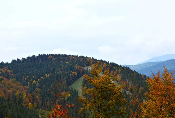 Вид Горы Европейское Время Отдыха Горах — стоковое фото