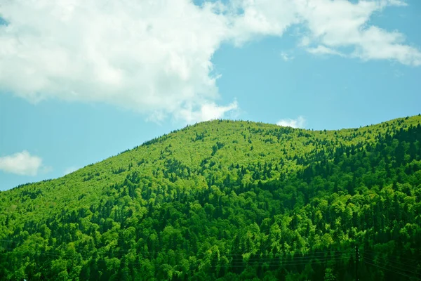 Belas Montanhas Vista Tempo Férias Europeu Paisagem Montanhas — Fotografia de Stock