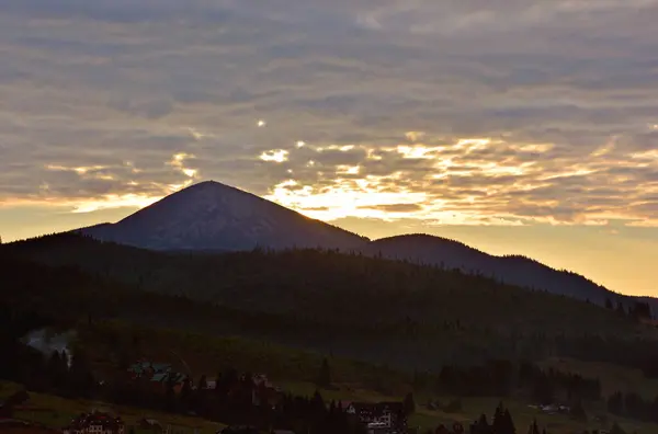 Belle Vue Sur Les Montagnes Vacances Europe Montagne Paysage — Photo