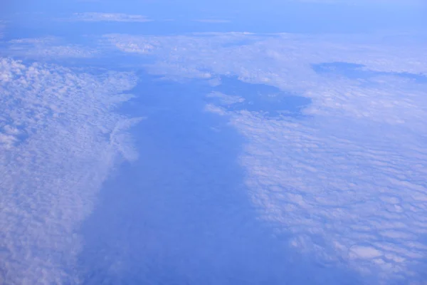 Nuvens Bonitas Paisagem Imagem Férias — Fotografia de Stock