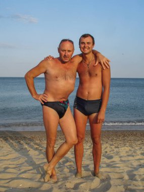 Olgun yaşlı adam hayatı, yaşam tarzı konsepti yaşlı insanlar, hayat parçaları.