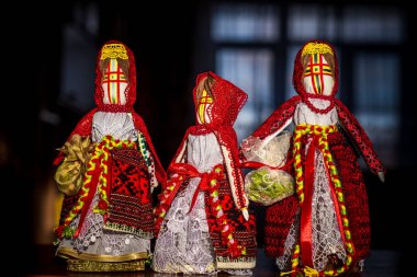 Slav sihirli bebekleri, el yapımı sihirli oyuncaklar, dilek bebeği