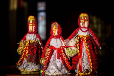 Slav sihirli bebekleri, el yapımı sihirli oyuncaklar, dilek bebeği