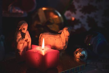 Noel kış kompozisyonu, küçük güzel şeyler, fikirler ve ilham