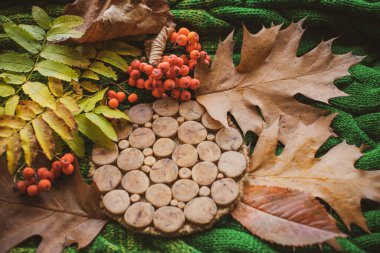 Noel kış kompozisyonu, küçük güzel şeyler, fikirler ve ilham 