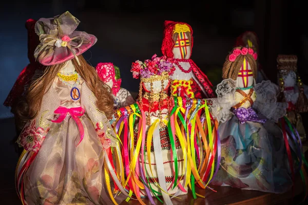 Boneka Sihir Slavia Mainan Sulap Buatan Tangan Boneka Harapan — Stok Foto
