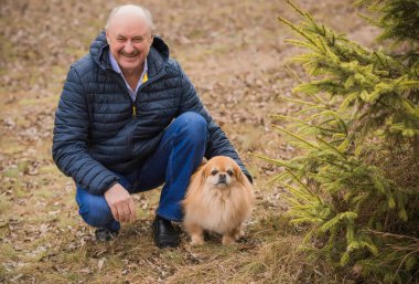 Olgun yaşlı adam hayatı, yaşam tarzı konsepti yaşlı insanlar, hayat parçaları.