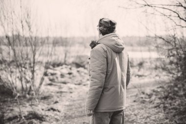 Olgun erkek yaşam tarzı, yaşlı adam, 50 'lerden sonraki hayat, yaşam tarzı. Avrupalı ya da Amerikalı kıdemli adamın portresi