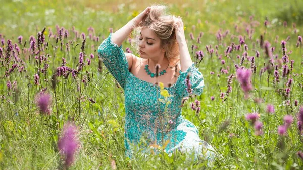 Bohemian Size Pretty Woman Romantischer Look Für Frauen Accessoires Und — Stockfoto