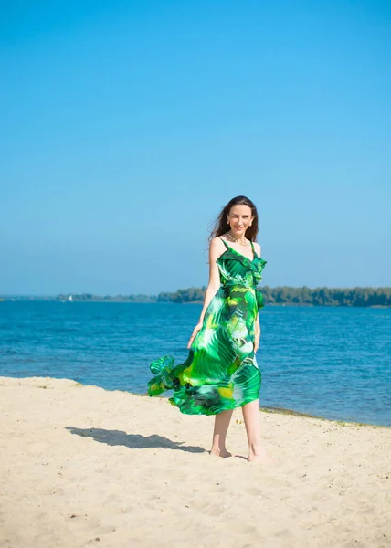 Mulher Madura Férias Descanso Natureza Estilo Vida Mulher Meia Idade — Fotografia de Stock