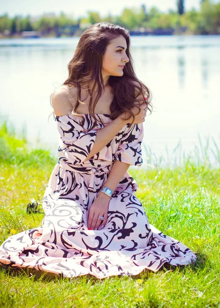 Estilo Vida Moderno Mulher Árabe Relaxar Dia Menina Linda Fim — Fotografia de Stock