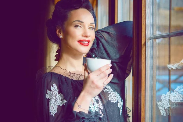 Tender casual romantic look of stylish women, pretty jewelry. Nice atmospheric lifestyle photo of beautiful lady. Pretty accessorize