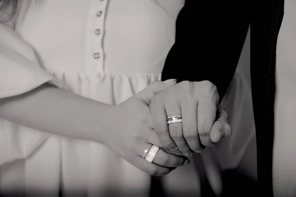 Concept Wedding Proposing Marry Ring Hands Declaring His Feelings Saying — Stock Photo, Image