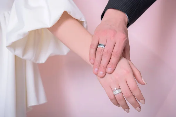 Concetto Matrimonio Proposta Matrimonio Anello Mano Dichiarando Suoi Sentimenti Dicendo — Foto Stock