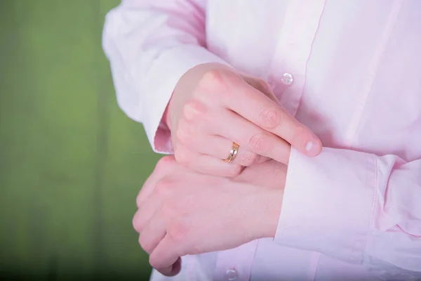 Esküvő Fogalma Házassági Ajánlat Gyűrű Kezében Érzései Kinyilatkoztatása Azt Mondani — Stock Fotó