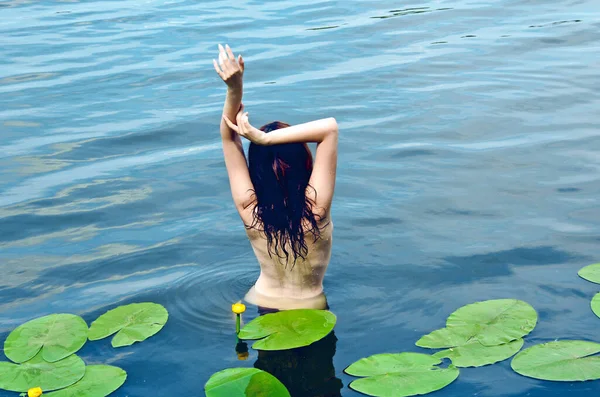 Días Festivos Primavera Temporada Verano Vacaciones Tiempo Viaje Retrato Mujer —  Fotos de Stock