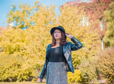 Artı, güzel bir Amerikan ya da Asyalı gibi giyinmiş şık bir kadın, hayatın tadını çıkarıyor, dışarıda yürüyor. İnsanların hayatı XI boyutunda, mutlu, güzel, güzel bir kadın. Kilolu kadın kavramı, diğer güzellikler