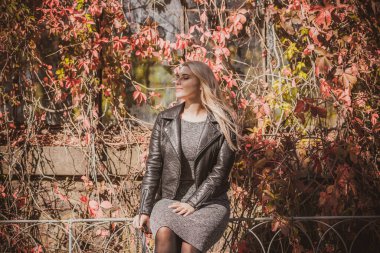 Sonbahar - sonbahar sezonu, büyük beden kadınlar için günlük tarz. Moda kıyafetleri ve kıyafet malzemeleri.