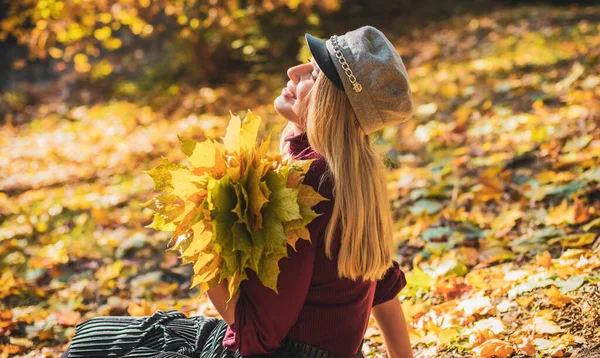 Herbst Herbst Lässiger Stil Für Size Frauen Modische Kleidung Und — Stockfoto