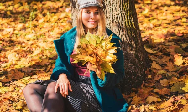 Herbst Herbst Lässiger Stil Für Size Frauen Modische Kleidung Und — Stockfoto